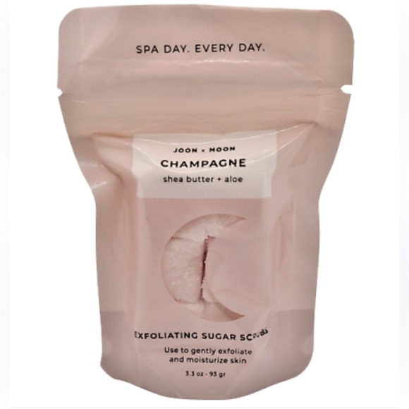 Joon x Moon Champagne Sugar Scrubs with Shea Butter and Aloe - Picture 1 of 2